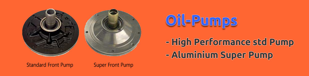 Oil-pumps. High performance std pump. Aluminium super pump.